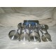 8 x 214N stainless steel pinto valves